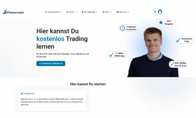 Finanzradar Börsenportal