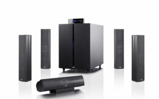 Teufel Columa 300 R mit kleinen Boxen