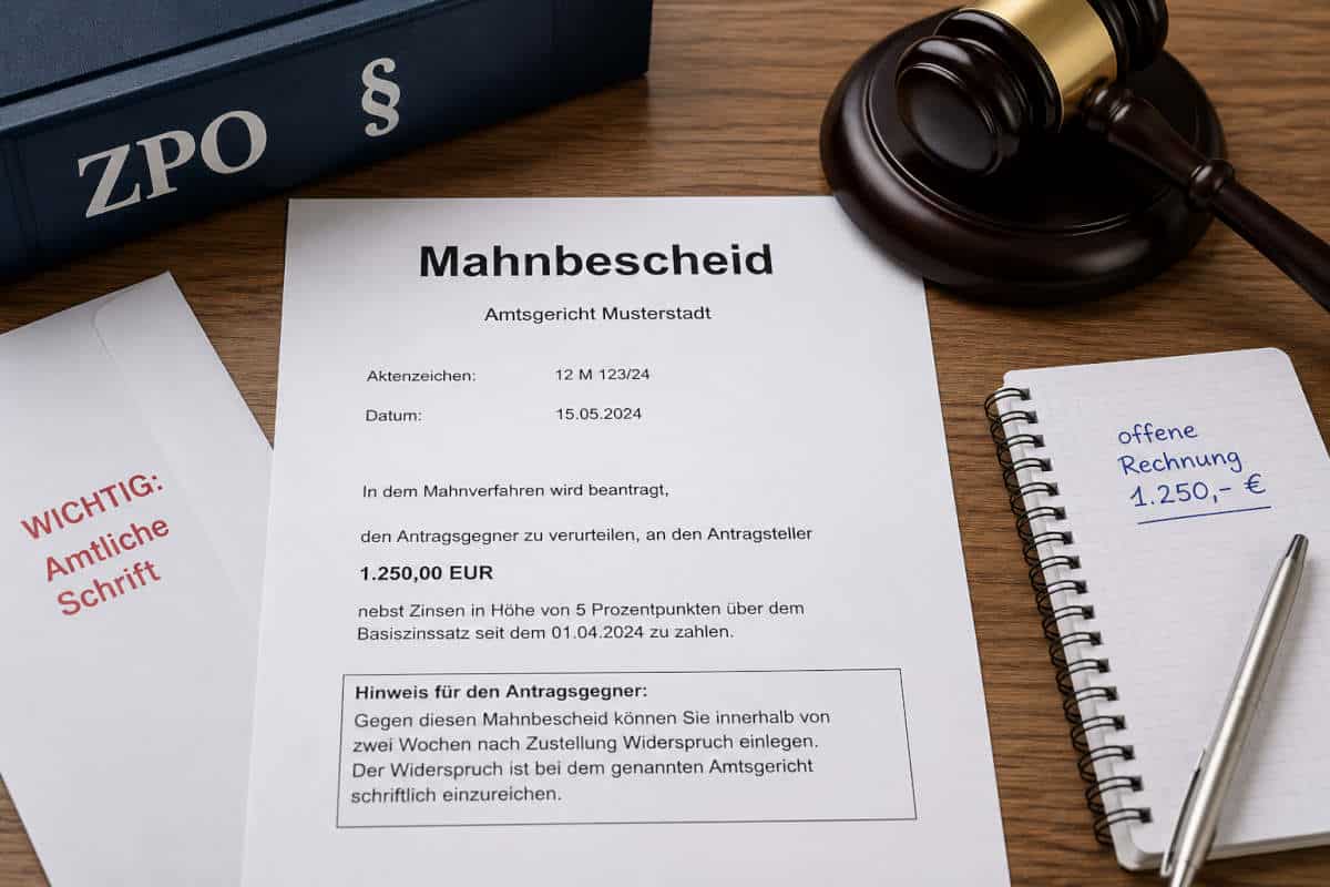 Mahnbescheid Mahnbescheid